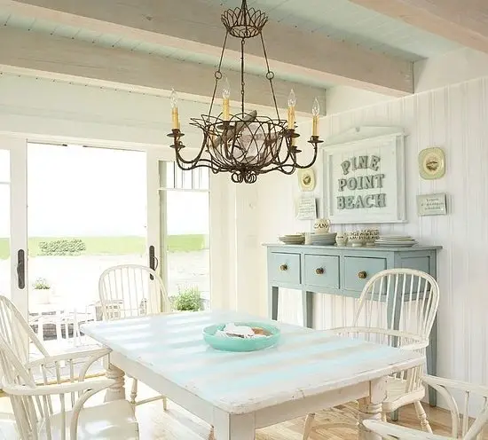 Maine beach cottage by Tracey Rapisardi