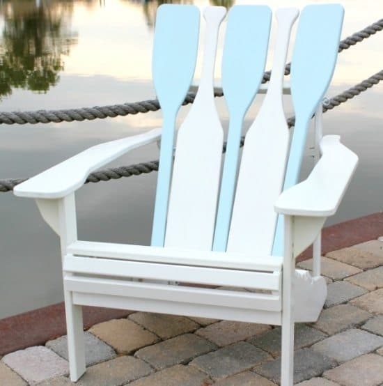 Adirondack oar chair