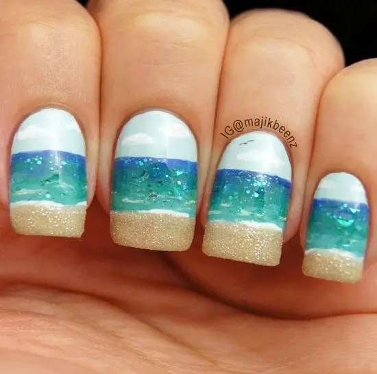 Ocean Beach Nails