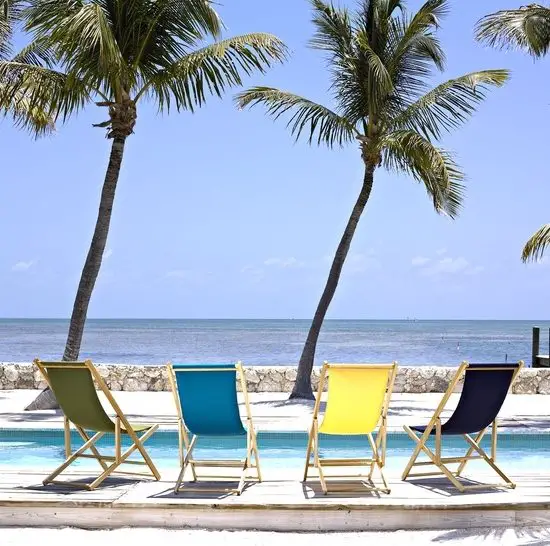 Colorful Beach Sling Chairs