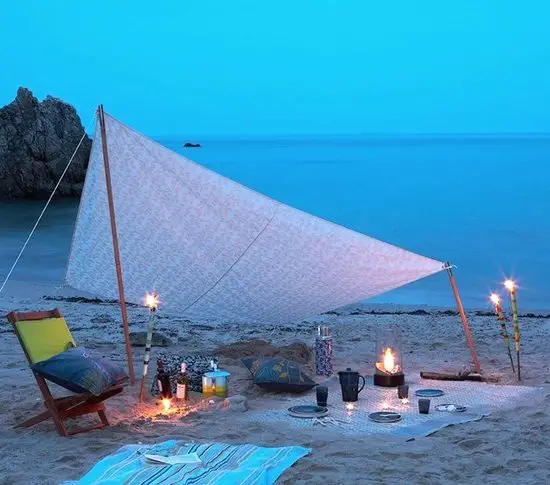 Evening Beach Picnic