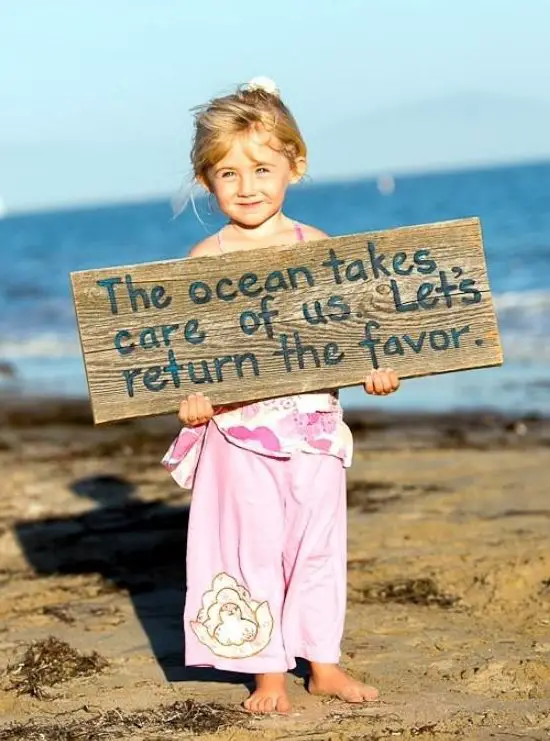 Take Care of the Ocean Photo