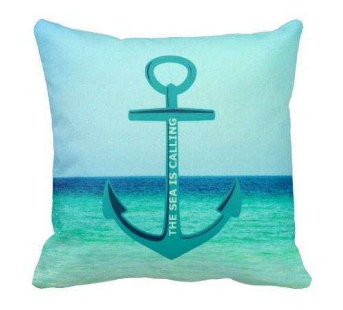 Anchor Ocean Pillow