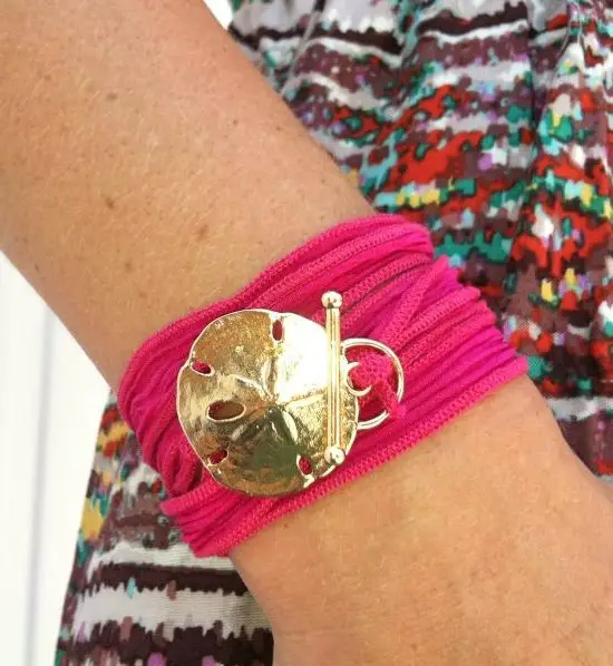 Beach Silk Wrap Bracelet