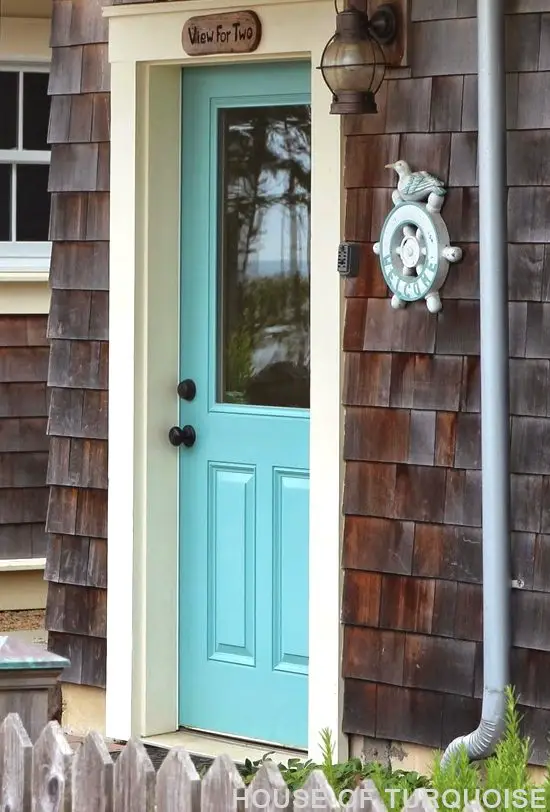 Turquoise Beach Cottage Entry Door