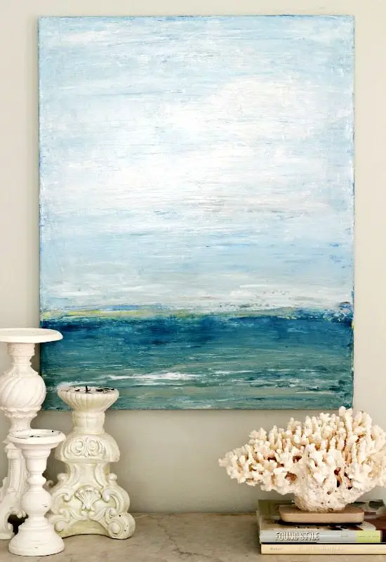 Palette Knife Beach Art