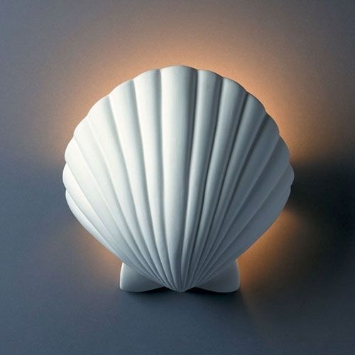 Shell Wall Sconce Light