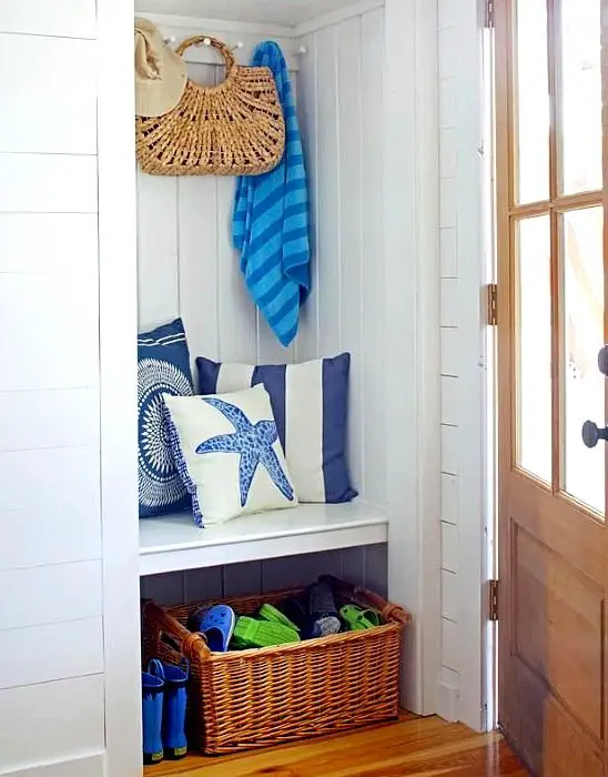 Beach Entryway Storage Basket