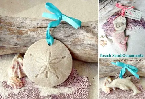 Beach Sand Ornaments