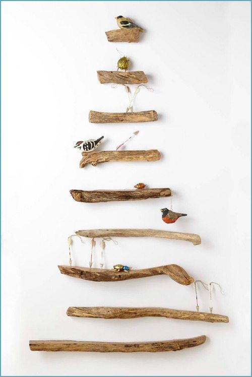 Driftwood Shelf Tree