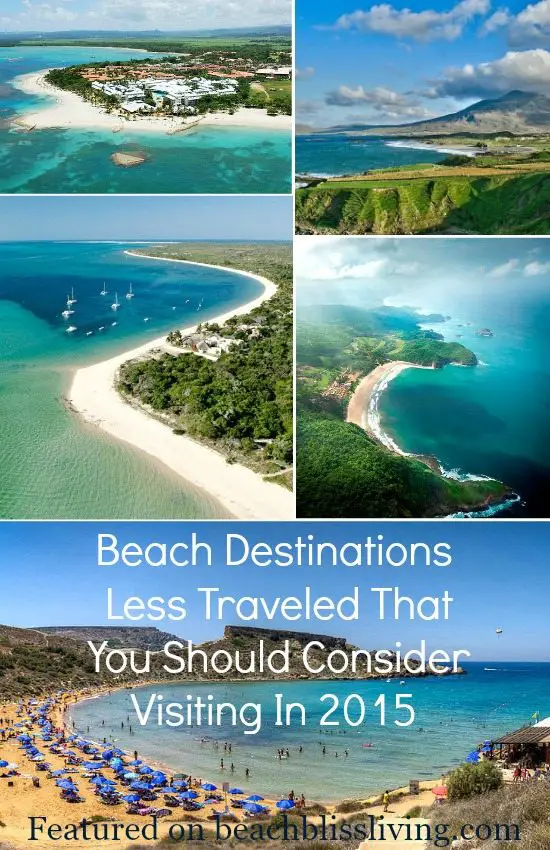 Beach Destinations Less Traveled to Visit in 2015