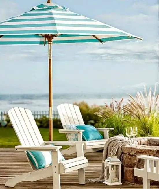 Cabana Stripe Sun Umbrella