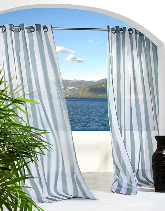 Cabana Striped Curtains