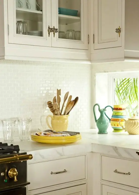 Key West Kitchen with Yellow Accents