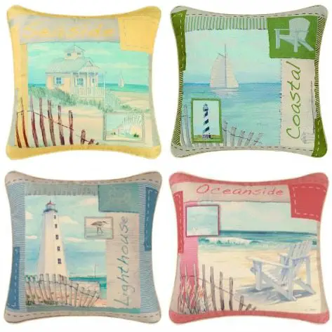 Paul Brent Scenic Beach Art Pillows