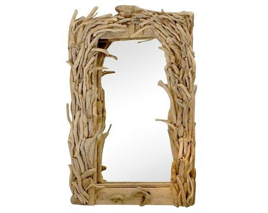 Vintage Driftwood Mirror