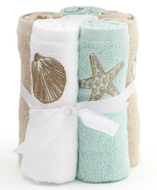 Ocean themed bath discount towels