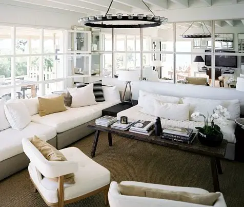 White Beach Cottage Interiors 
