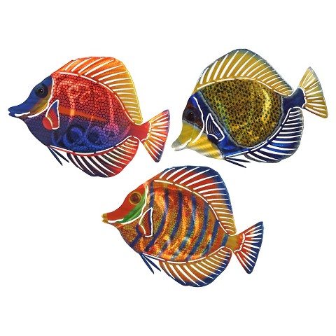 Angel Fish Outdoor Wall Decor 