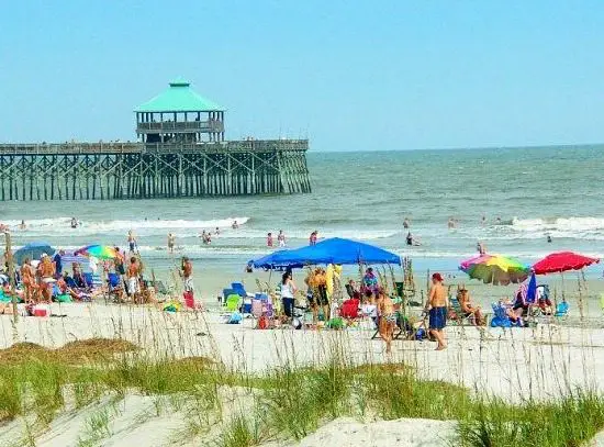 Folly Beach with Pier