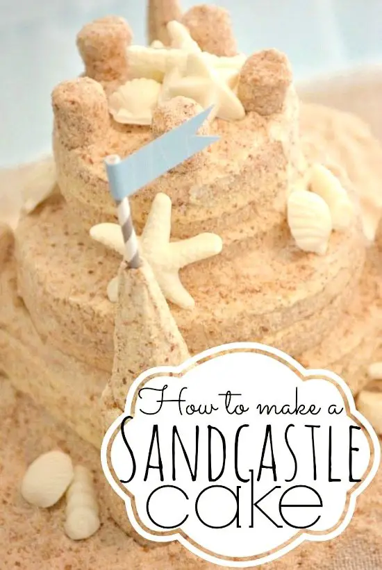 Sand Castle Cake