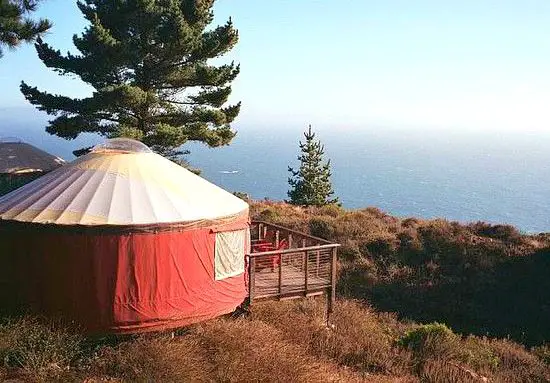 Yurt at Treebones Resort Big Sur