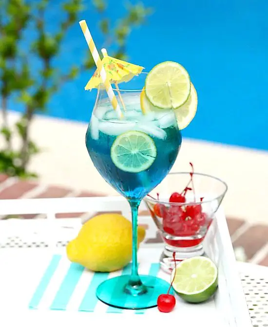 Blue Summer Drink