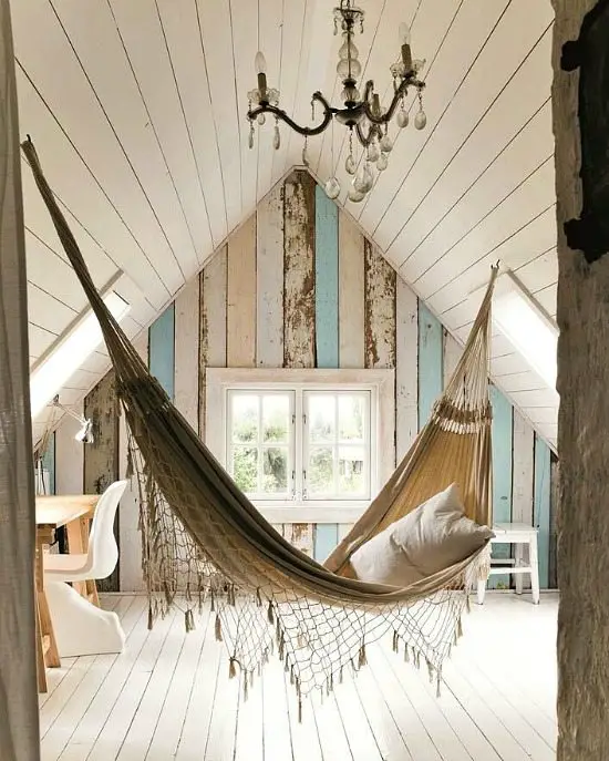 Hammock Inside Home