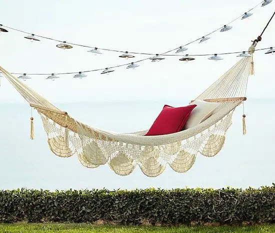 Handwoven Hammock from Pottery Barn