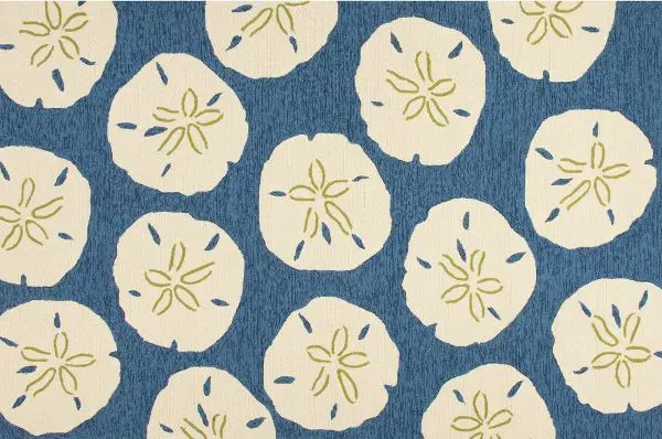 White Sand Dollar Rug