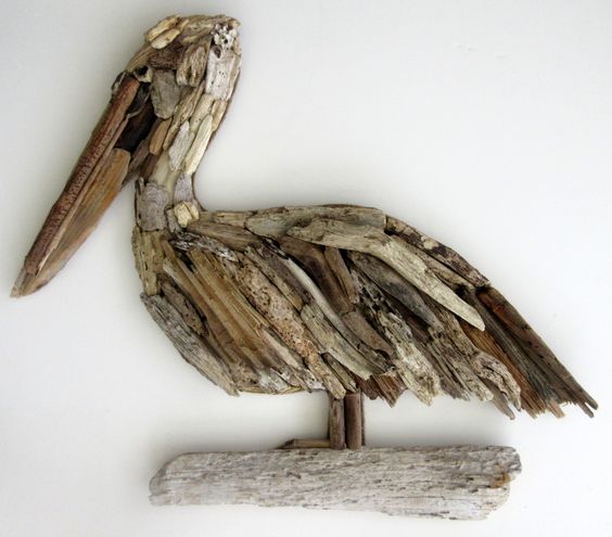 driftwood pelican