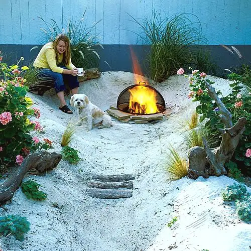 Backyard Fire Pit Ideas Inspired By, What Kind Of Sand For Fire Pit
