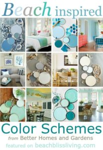 Beach Inspired Paint Color Schemes