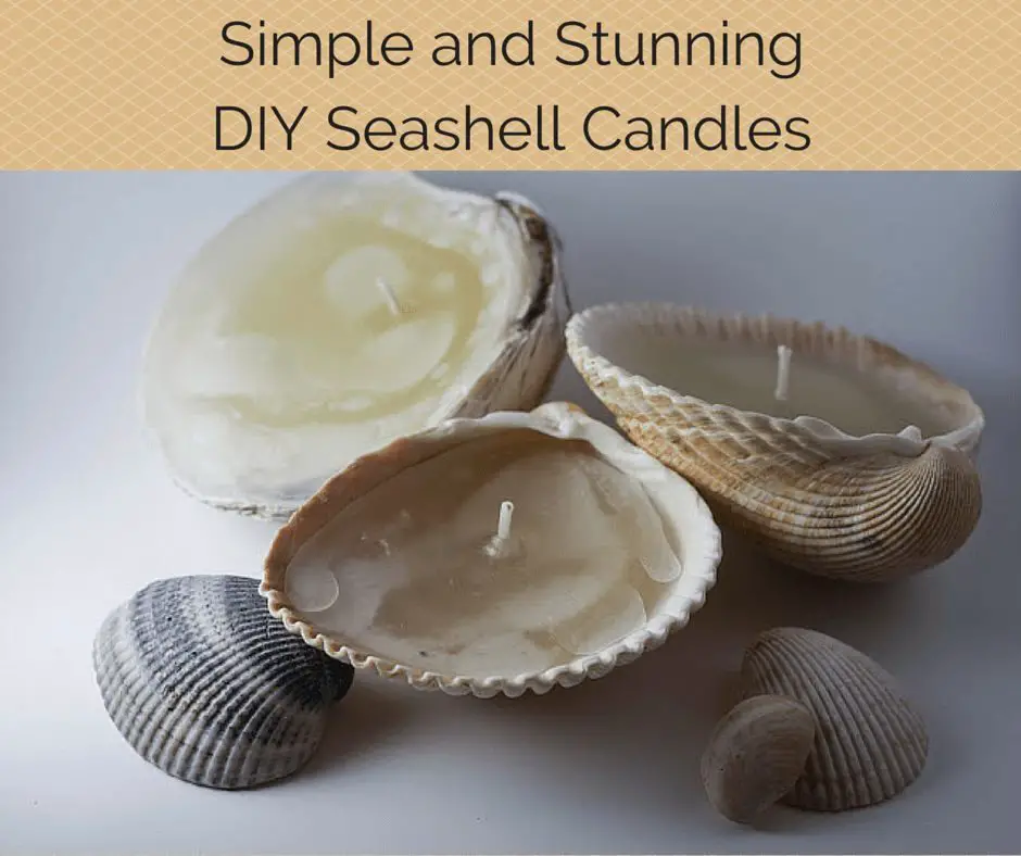 Simple and Stunning DIY Seashell Candles - Beach Bliss Living