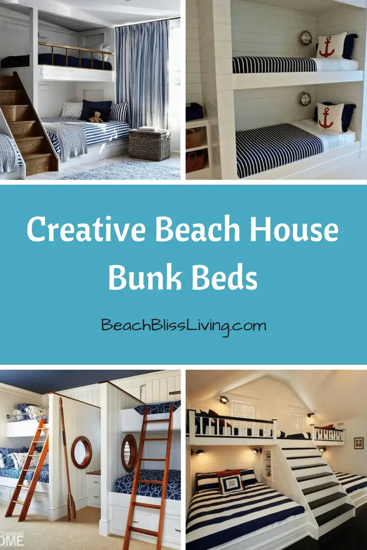 Spruce Up a Bedroom with these Creative Beach Bunk Beds Beach Bliss