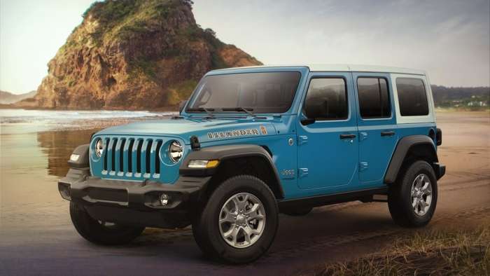 Designed for driving in a beach town, this jeep has everything you need and more