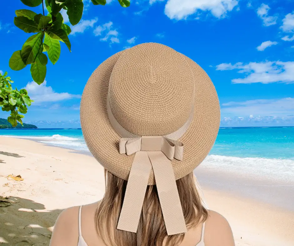 Wear a classic bucket hat as you enjoy a holiday of soft sand, warm sun, and tranquillity.